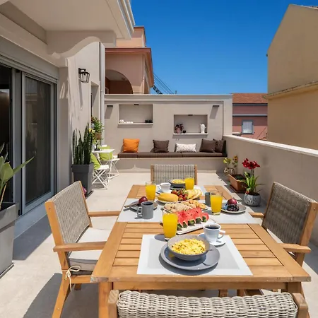 Perligo Maisonette Sea View & Terrace Apartamento Lixúri
